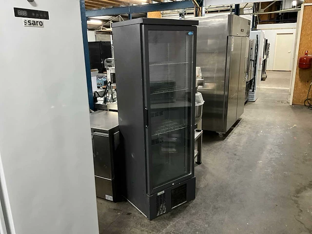 2017 serrco sgd-300 e-glass glasdeur koelkast - afbeelding 1 van  7