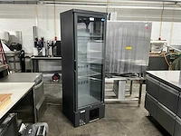 2017 serrco sgd-300 e-glass glasdeur koelkast - afbeelding 1 van  6