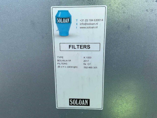 2017 soloan s300 filter / verwarmingsinstallatie - afbeelding 6 van  6