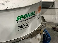 2017 sponge-jet 470sj straal installatie met sponge-jet 70e recycler - afbeelding 21 van  22