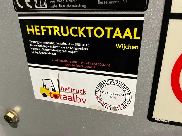 2017 still rx 20-20 2000kg vorkheftruck lepelversteller - afbeelding 11 van  21