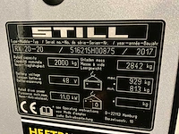 2017 still rx 20-20 2000kg vorkheftruck lepelversteller - afbeelding 14 van  21
