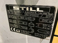 2017 still rx20-18 1800kg lepelversteller vorkheftruck - afbeelding 9 van  17
