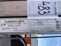 2017 sumner manufacturing 2118 materiaallift / kanaallift - afbeelding 2 van  10