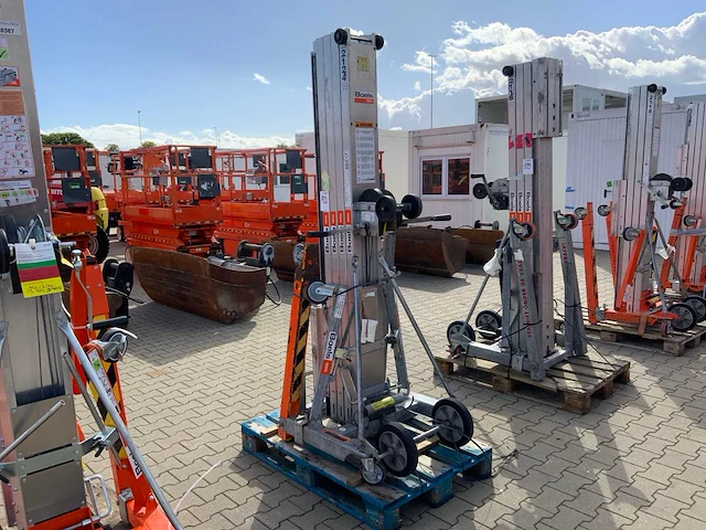 2017 sumner manufacturing 2124 materiaallift / kanaallift - afbeelding 1 van  6