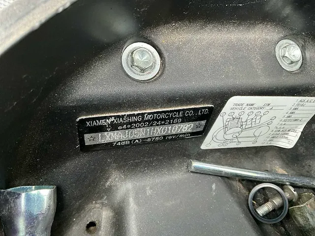 2017 sym allo scooter - afbeelding 3 van  13