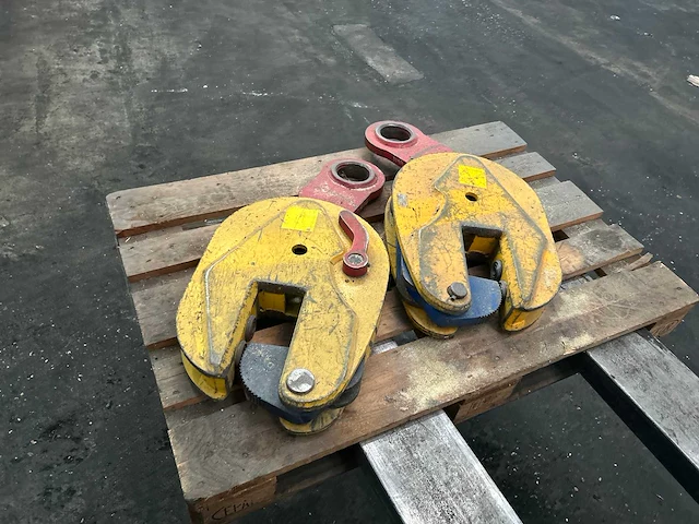 2017 terrier 15 ts 15 ton universal vertical lifting clamps (2x) - afbeelding 1 van  6