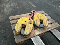 2017 terrier 15 ts 15 ton universal vertical lifting clamps (2x) - afbeelding 1 van  6