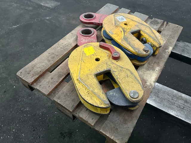 2017 terrier 15 ts 15 ton universal vertical lifting clamps (2x) - afbeelding 2 van  6