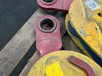 2017 terrier 15 ts 15 ton universal vertical lifting clamps (2x) - afbeelding 3 van  6