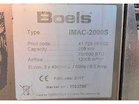 2017 thermobile imac-2000 s industriële heater / event heater / hetelucht turbine - afbeelding 8 van  8