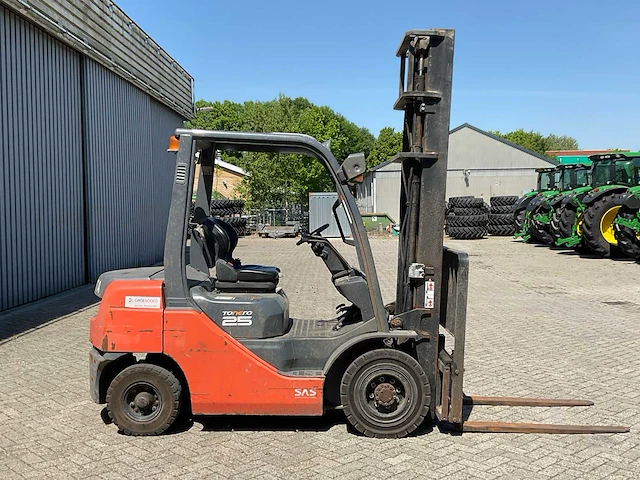 2017 toyota 02-8fdf25 vorkheftruck - afbeelding 3 van  15