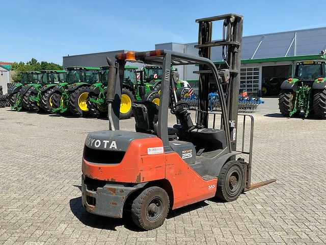 2017 toyota 02-8fdf25 vorkheftruck - afbeelding 4 van  15