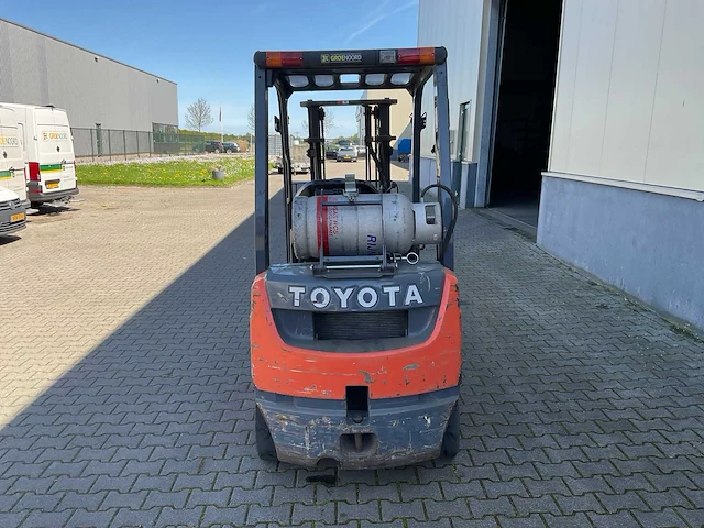 2017 toyota 02-8fgf18 vorkheftruck - afbeelding 8 van  14