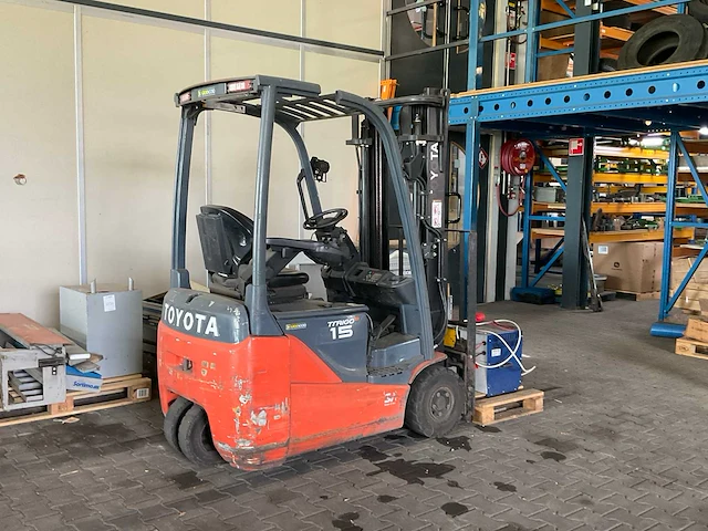 2017 toyota 8fbe15t vorkheftruck - afbeelding 4 van  11