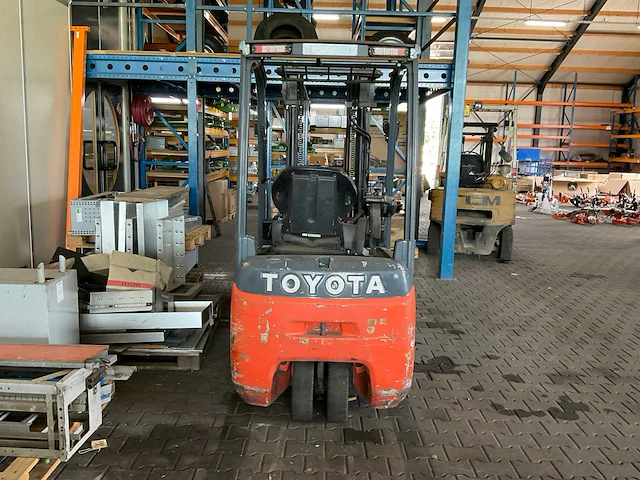 2017 toyota 8fbe15t vorkheftruck - afbeelding 5 van  11
