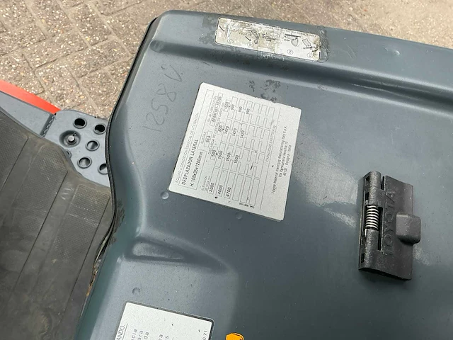 2017 toyota 8fbm16t vorkheftruck - afbeelding 5 van  14