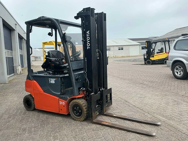 2017 toyota 8fbm16t vorkheftruck - afbeelding 9 van  14