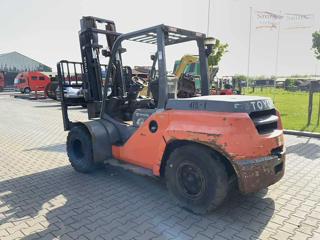 2017 toyota 8fd70u vorkheftruck - afbeelding 12 van  17