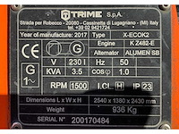 2017 trime x-eco a0031 led lichtmast aggregaat aanhangwagen - afbeelding 8 van  17