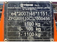 2017 trime x-eco a0031 led lichtmast aggregaat aanhangwagen - afbeelding 9 van  17