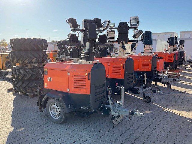 2017 trime x-eco a0031 led lichtmast aggregaat aanhangwagen - afbeelding 10 van  17