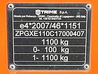 2017 trime x-ecok2 led lichtmast aggregaat aanhangwagen - afbeelding 10 van  18