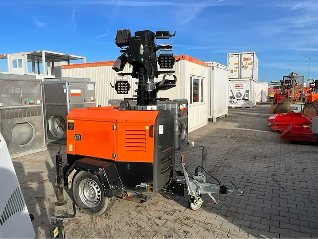 2017 trime x-ecok2 led lichtmast aggregaat aanhangwagen - afbeelding 11 van  18