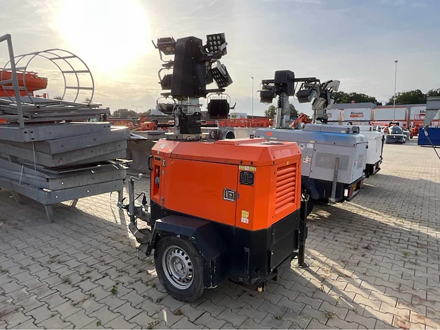 2017 trime x-ecok2 led lichtmast aggregaat aanhangwagen - afbeelding 13 van  18