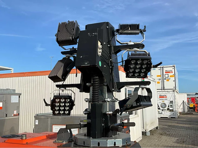 2017 trime x-ecok2 led lichtmast aggregaat aanhangwagen - afbeelding 16 van  18