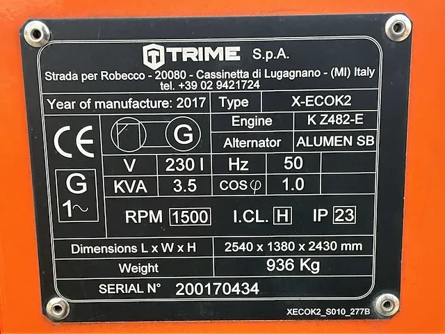 2017 trime x-ecok2 lichtmast aanhangwagen - afbeelding 19 van  27