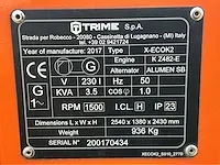 2017 trime x-ecok2 lichtmast aanhangwagen - afbeelding 19 van  27