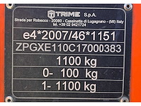 2017 trime x-ecok2 lichtmast aggregaat aanhangwagen - afbeelding 15 van  22