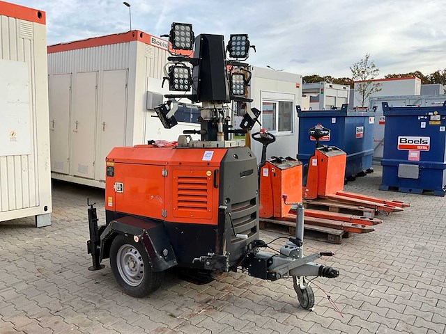 2017 trime x-ecok2 lichtmast aggregaat aanhangwagen - afbeelding 12 van  22