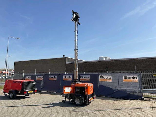 2017 trime x-ecok2 lichtmast aggregaat aanhangwagen - afbeelding 1 van  21