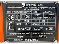 2017 trime x-ecok2 lichtmast aggregaat aanhangwagen - afbeelding 13 van  21