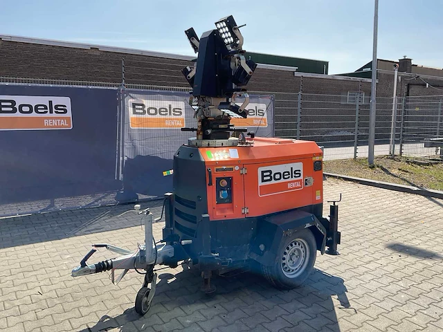 2017 trime x-ecok2 lichtmast aggregaat aanhangwagen - afbeelding 12 van  21