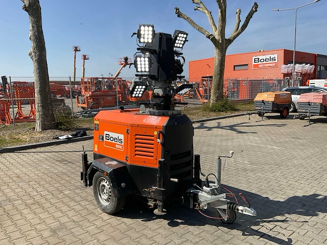 2017 trime x-ecok2 lichtmast aggregaat aanhangwagen - afbeelding 15 van  21