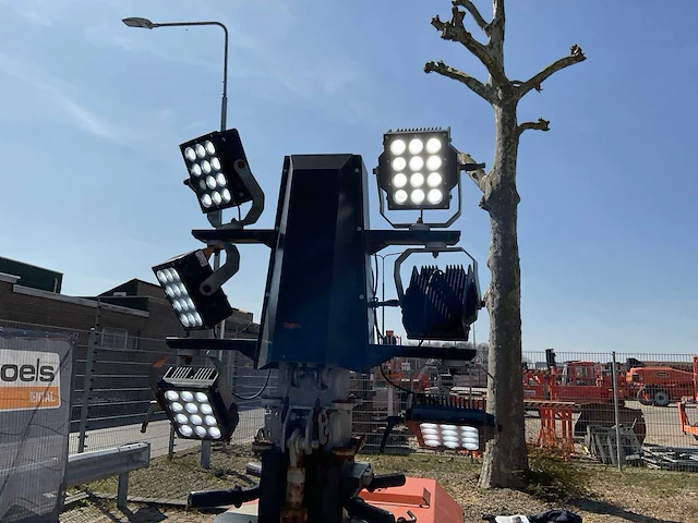 2017 trime x-ecok2 lichtmast aggregaat aanhangwagen - afbeelding 21 van  21