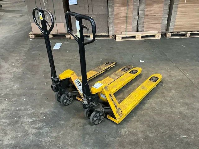 2017 tvh trp0007 hand hydraulische palletwagen (2x) - afbeelding 1 van  5