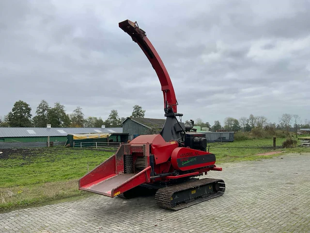 2017 ufkes greentec 942 track chipper - afbeelding 12 van  75