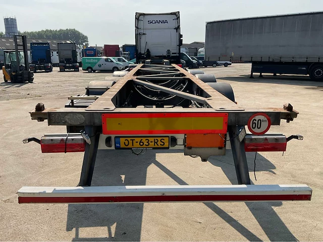 2017 van hool container chassis oplegger - afbeelding 27 van  32