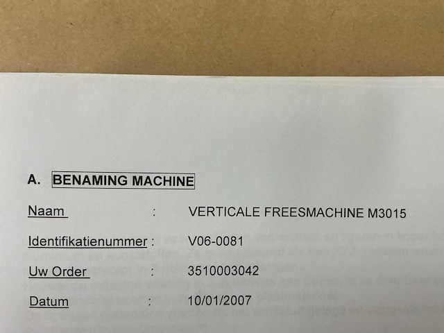 2017 vaskon m3015 cnc freesmachine - afbeelding 15 van  22