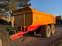 2017 vgm zk22 dumper aanhanger - afbeelding 1 van  25