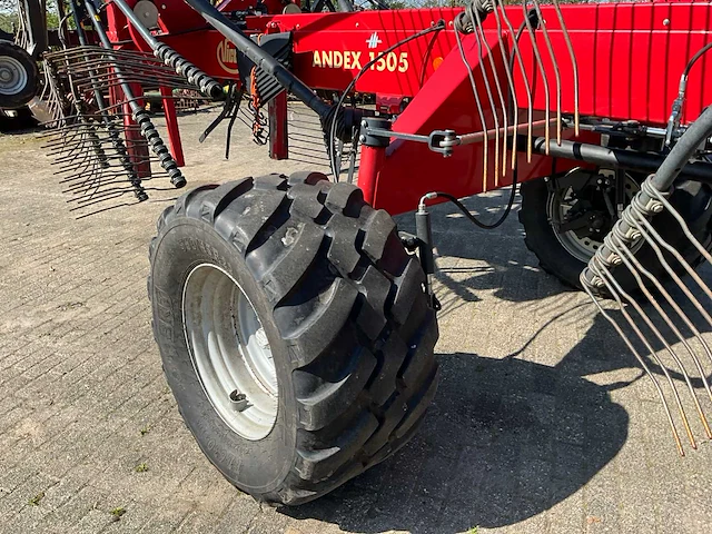 2017 vicon andex 1505 roterende hark - afbeelding 8 van  21