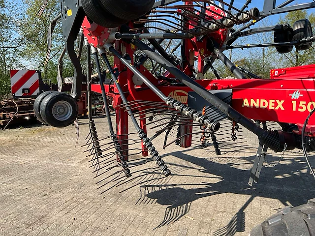 2017 vicon andex 1505 roterende hark - afbeelding 10 van  21