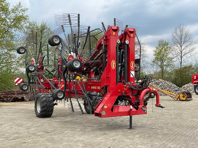 2017 vicon andex 1505 roterende hark - afbeelding 12 van  21