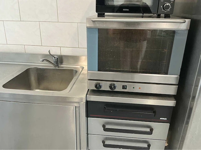 2017 volledige rvs cateringkeuken met machines - afbeelding 11 van  23