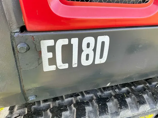 2017 volvo ec18d minigraafmachine - afbeelding 3 van  24