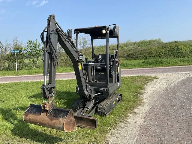 2017 volvo ec18d minigraafmachine - afbeelding 18 van  24